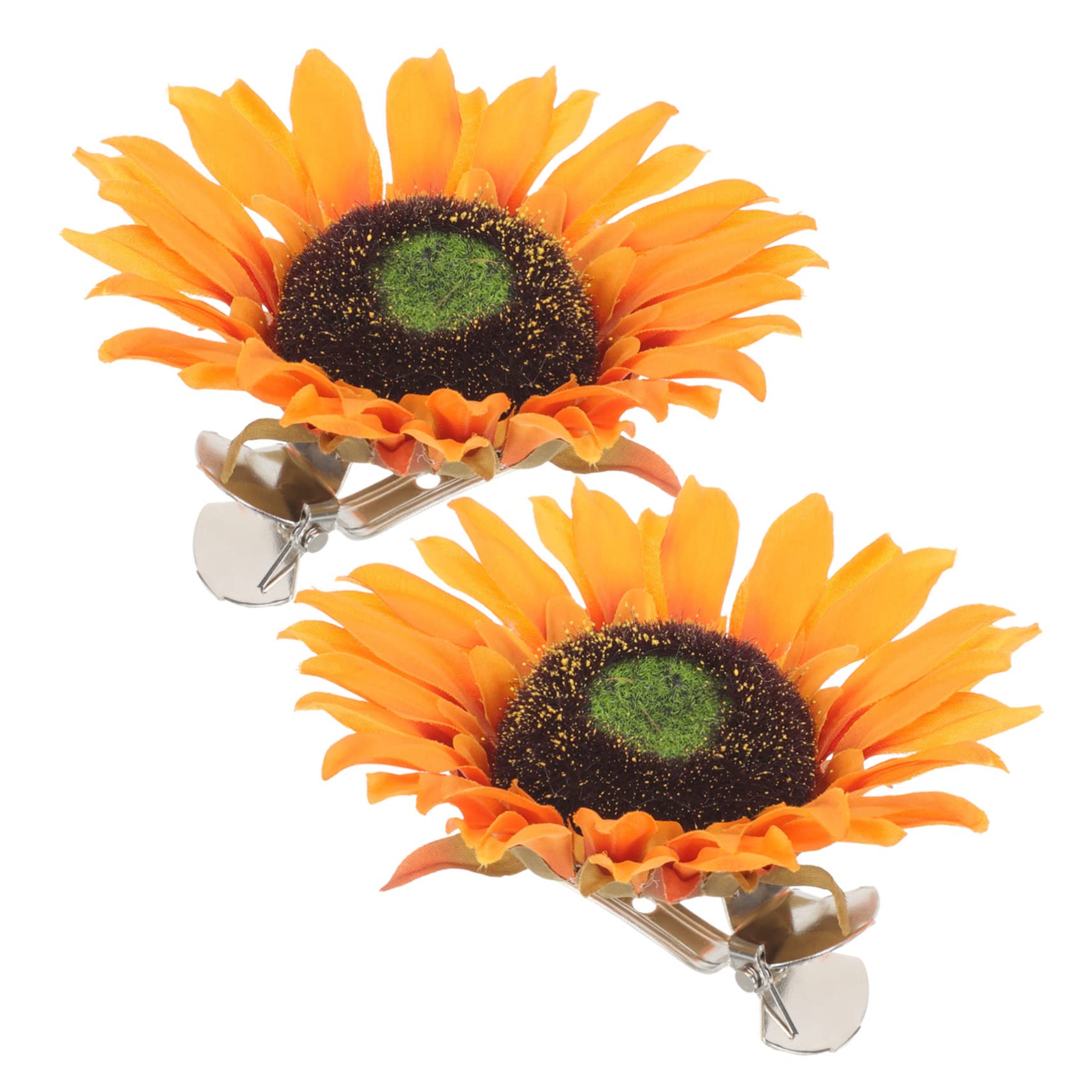 MAGICLULU 8stücke Vorhang Raffhalter Im Sonnenblumen-Design Dekorative Vorhangklammern Zur Einfachen Befestigung Von Gardinen Für Wohn Und Schlafzimmer