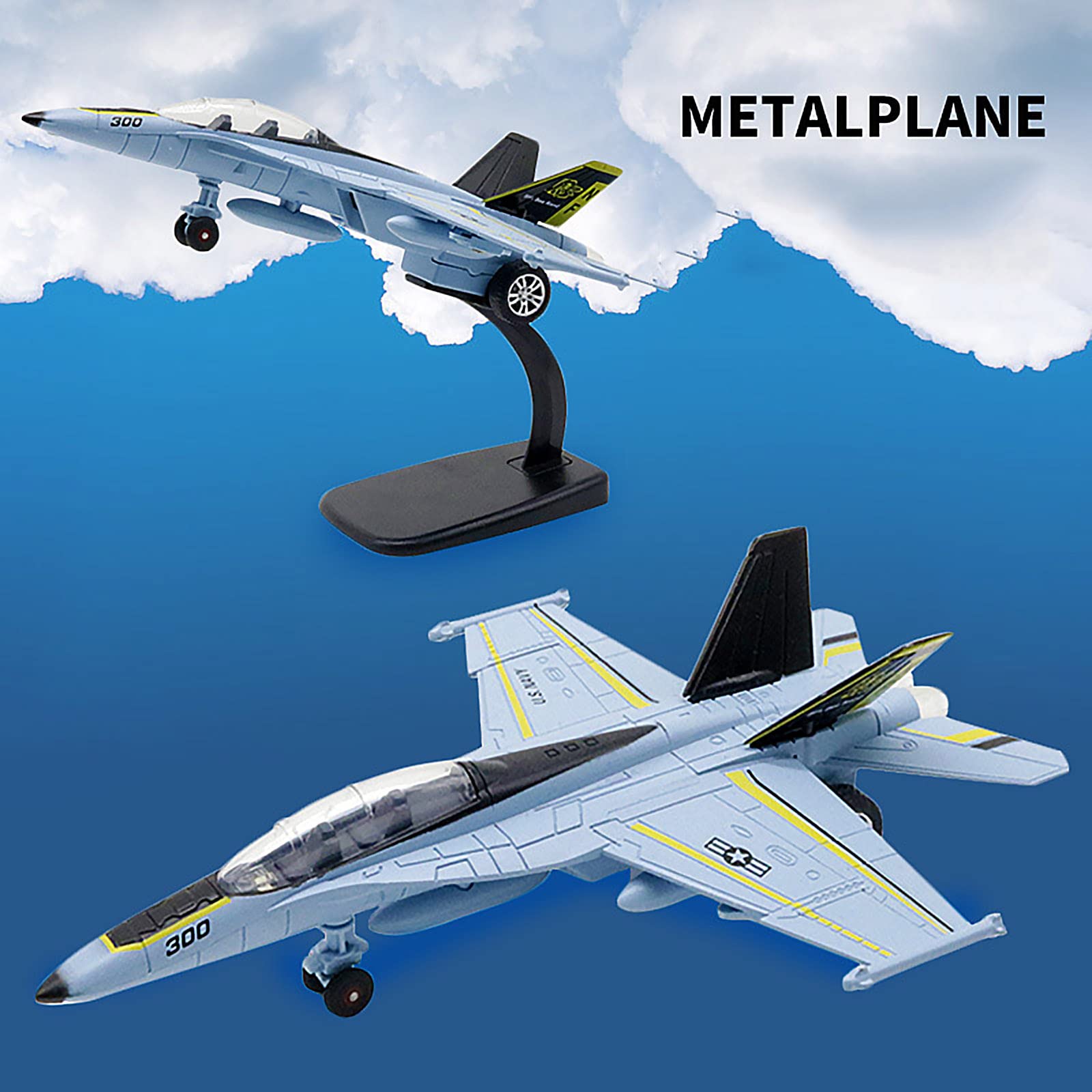 Amazon.co.jp: F-18戦闘機ホーネット航空機モデル戦闘機陸軍軍空軍