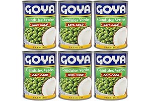 Goya Canned Green Pigeon Peas with Coconut - Authentic Hispanic Cuisine