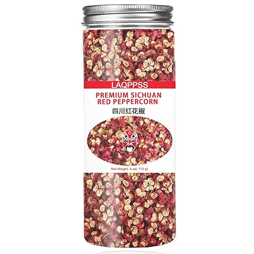LAQPPSS Pimienta Sichuan de alta calidad. Tiene gránulos grandes con forma de flor de ciruelo y es de la más alta calidad entre los granos de