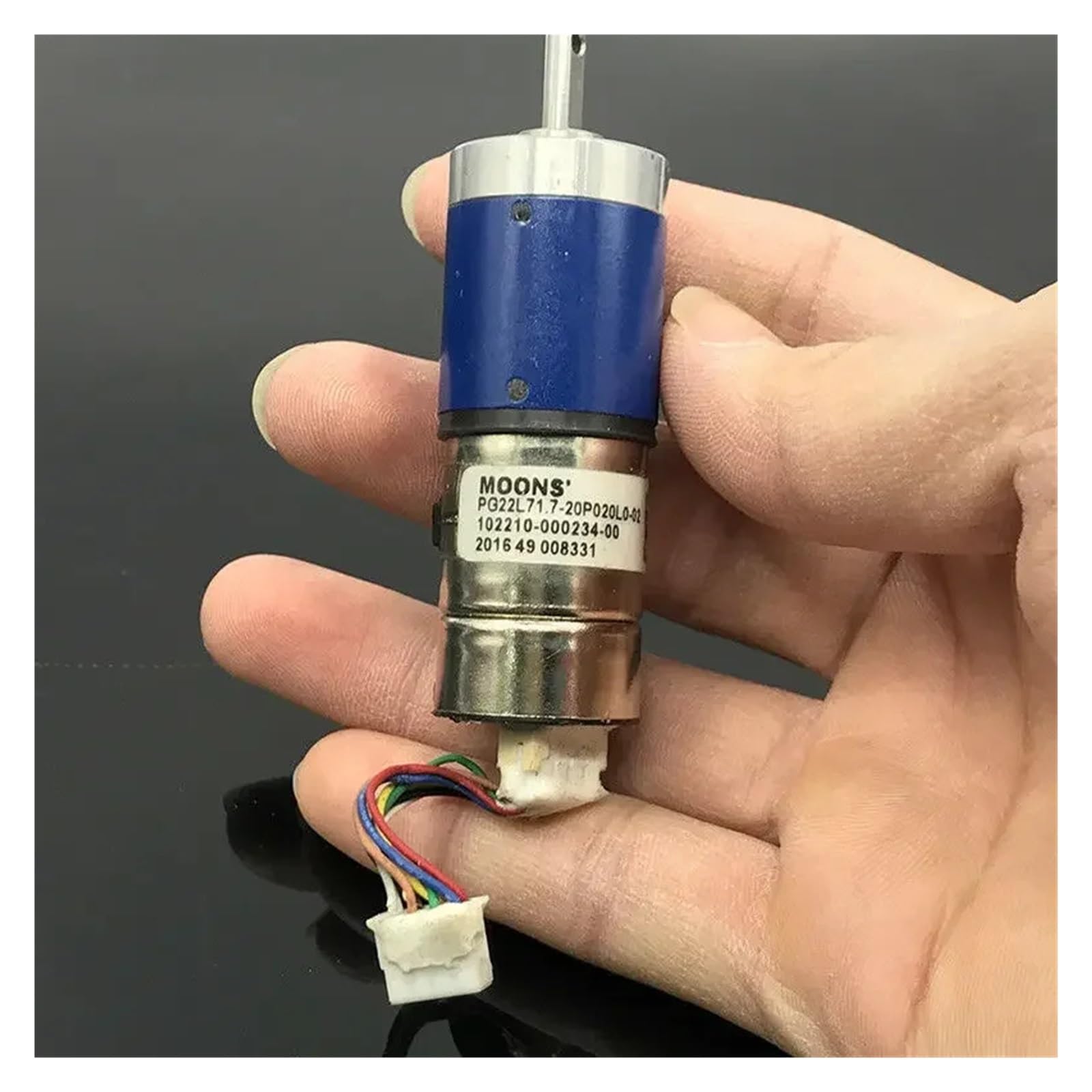 HSMQUBDBX 22mm Precision Planetary Metal Gearbox Servo Gear Stepping Stepper Electronic Starter 18 Degree 2-Phase 4-Wire Feedback