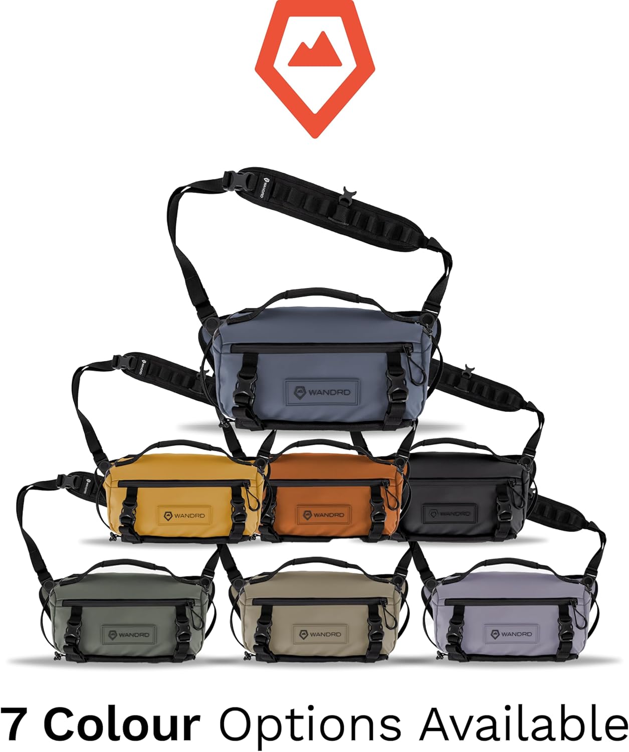 WANDRD ROGUE V1 6L Sling: Compact Camera Sling and Crossbody Bag with Fast Access, 3-Way Carry– Lightweight Everyday Bag Great for Travel, Photography, and Daily Use (Aegean Blue)