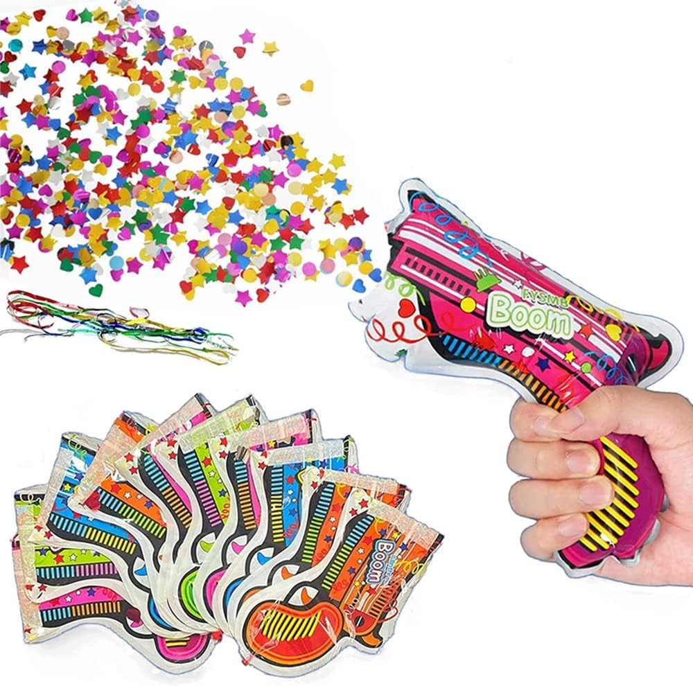 New Cool Balloon Salute Gun Handheld Confetti Cannon Gun, Automatic