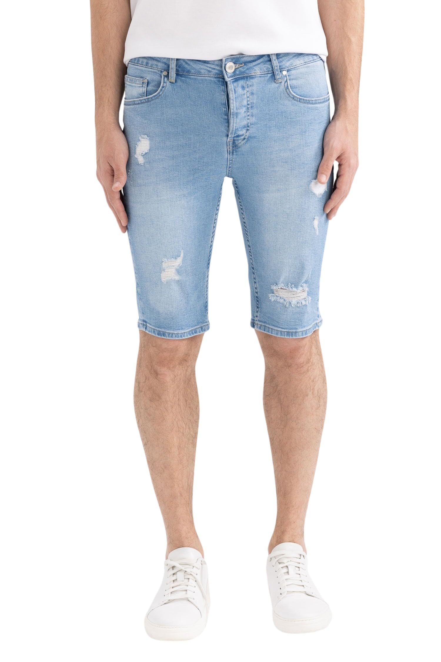 A6430AX Denim Bermuda Şort Erkek