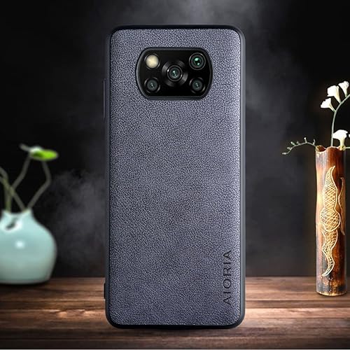 Miniatura 9 de AIORIA para Xiaomi Poco X3 NFC Case, 6.67 pulgadas Poco X3 pro caso Premium PU cuero cubierta del teléfono diseño retro Funda protectora completa