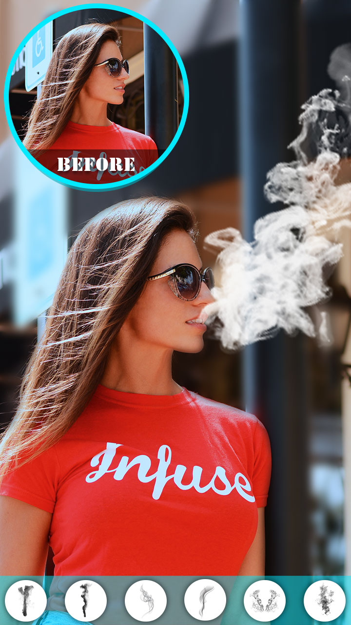 Smoke Effect Photo Editor App on Amazon Appstore