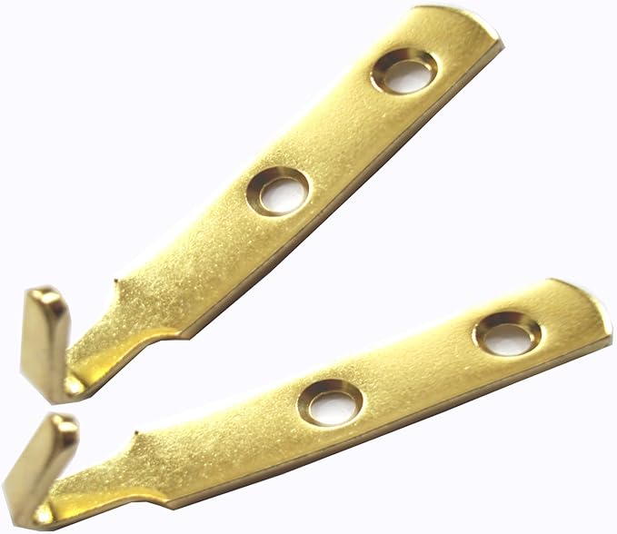 2 PACK HEAVY DUTY PICTURE J HOOKS 2 HOLE EB Amazon.co.uk DIY & Tools