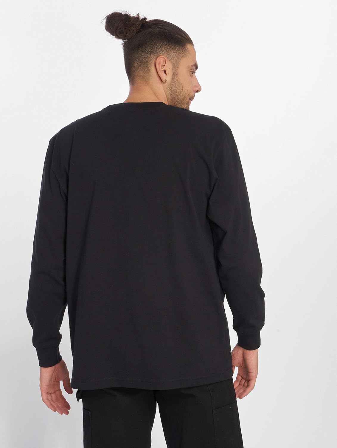 Dickies Big and Tall Men's Long Sleeve Heavyweight Crew Neck X-Large Black