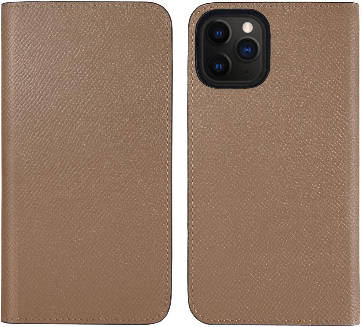 Blасk Frіdау Clеаrаnсе BONAVENTURA Noblessa Diary Smartphone Case [Compatible with iPhone 12 Mini, Etoupe & Orange] BODN12MN-ETOR