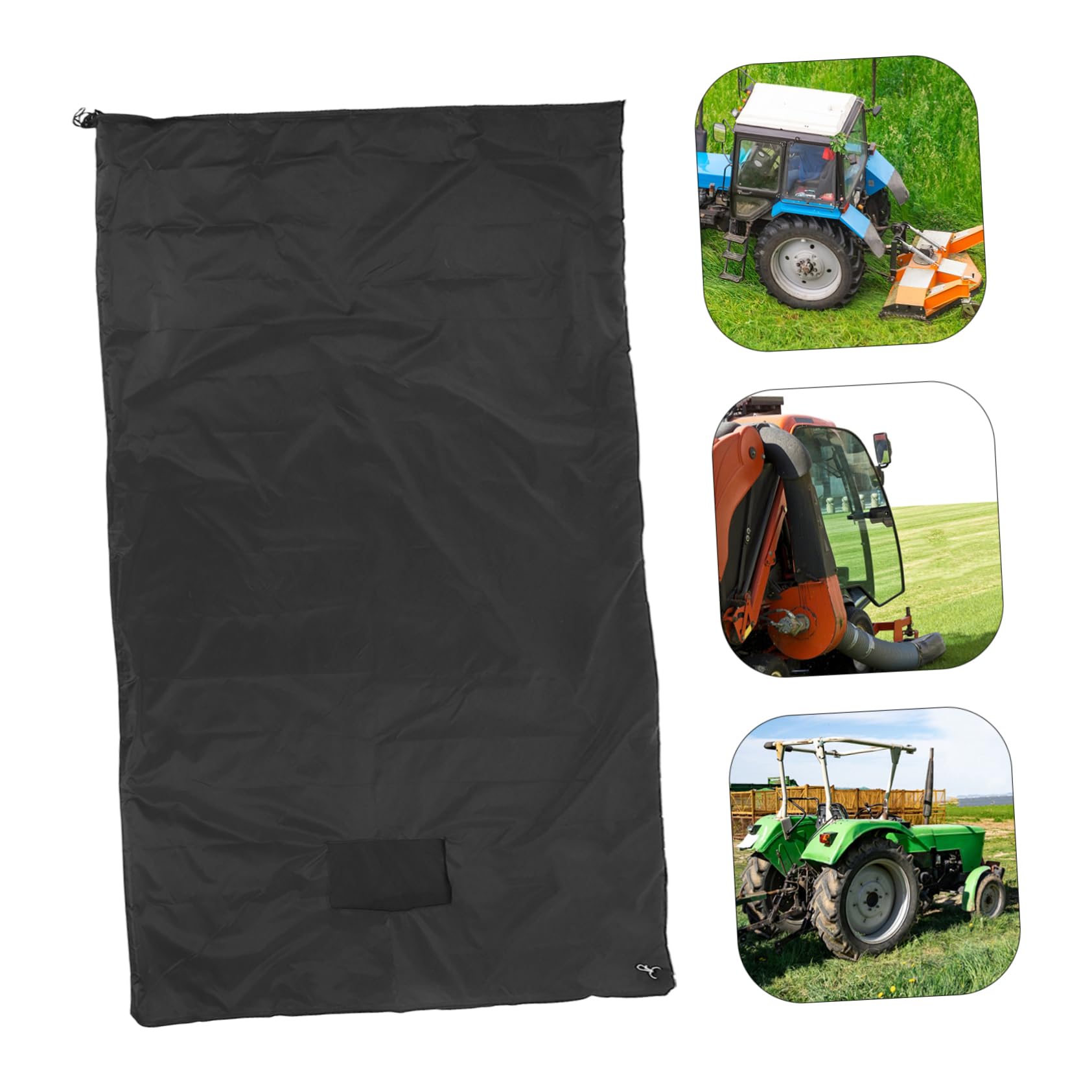 NUOBESTY Bolsa De Almacenamiento para Tractor para Jardín Patio para Desechos De Jardín Sobres Bolsas para Césped Pequeñas Bolsas De Almacenamiento para Exteriores Bolsa De