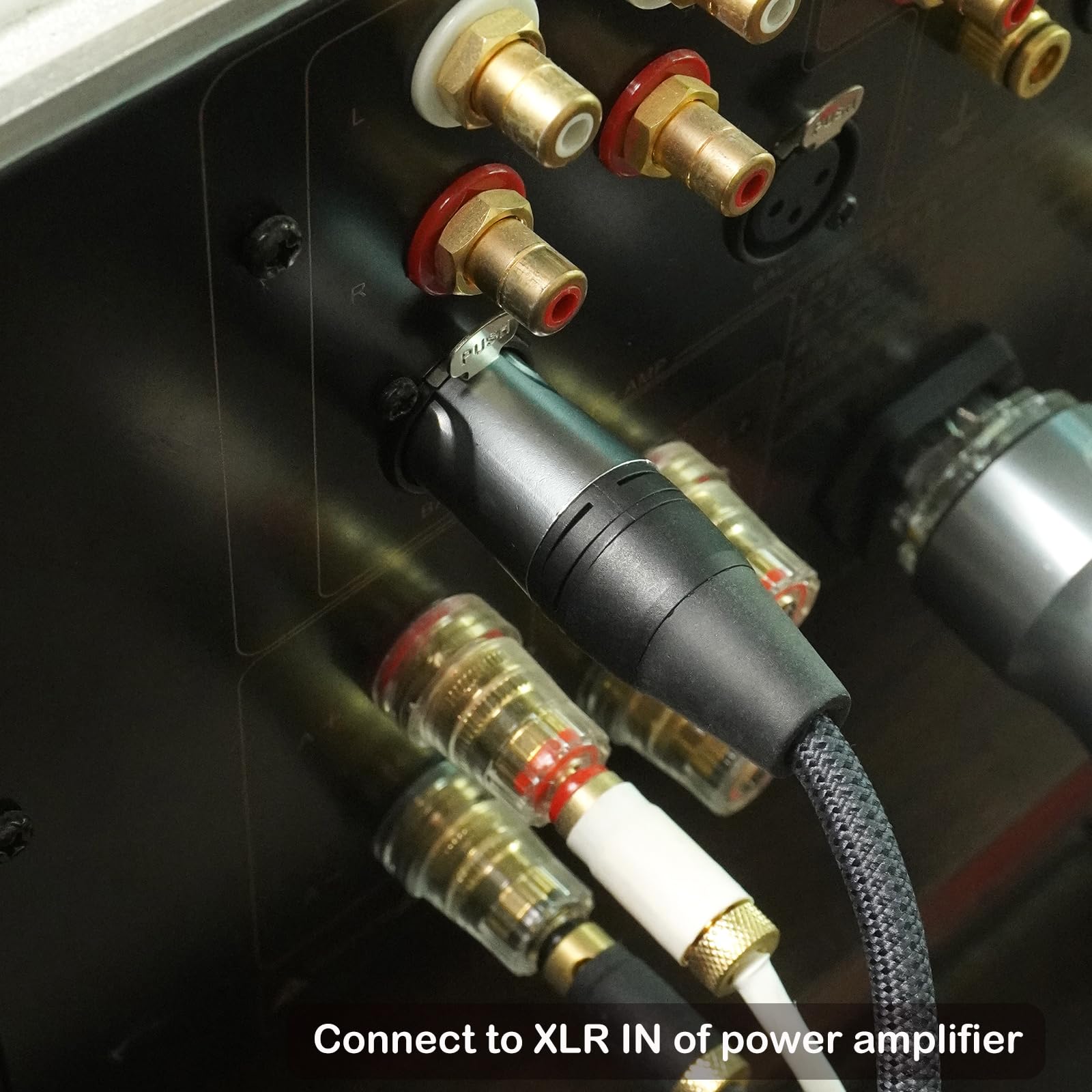 Audiokabel USB C auf XLR Stecker, USB C auf Mixer, XLR-Stecker, USB C 24 Bit/96 kHz digitales Audiokabel für Mischpulte, Lautsprecher, Leistungsverstärker, 1,8 m