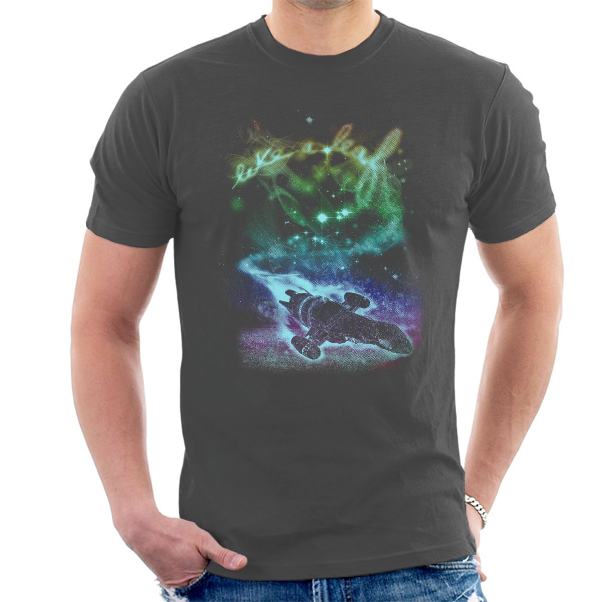 Firefly Like A Leaf On The Wind Men's T-Shirt