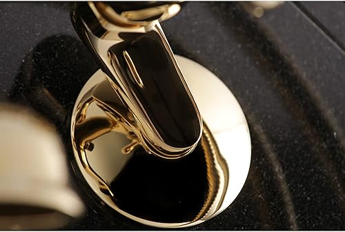 Miniatura 5 de Kingston Brass KS286PB Essex - Grifo de bañera de pared con ducha de mano, alcance de boquilla de 7-14 pulgadas, latón pulido