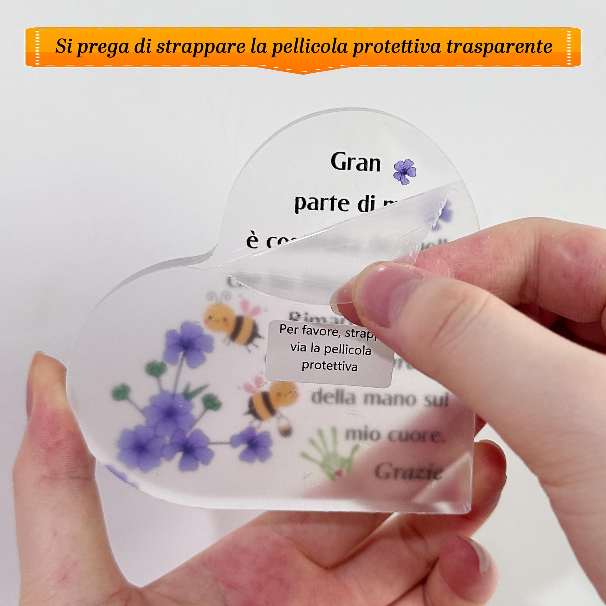 Targa In Acrilico Per Insegnanti: Regalo Personalizzato Con Frase Di Ringraziamento, Per Donne E Uomini. Decorazione Da Scrivania Cristallina, Resistente, Per Natale O Fine Anno Scolastico. - 2