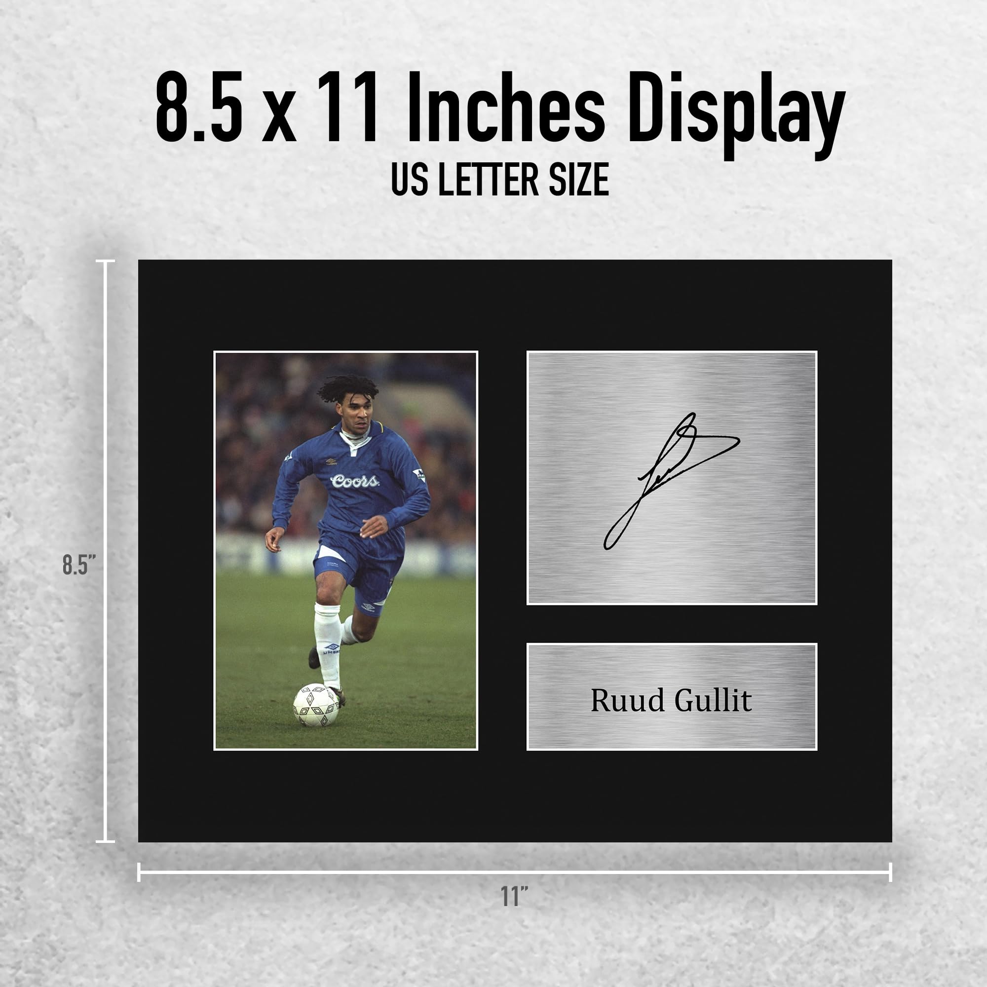 Amazon.com: HWC Trading Ruud Gullit Chelsea Gifts Printed Signed 