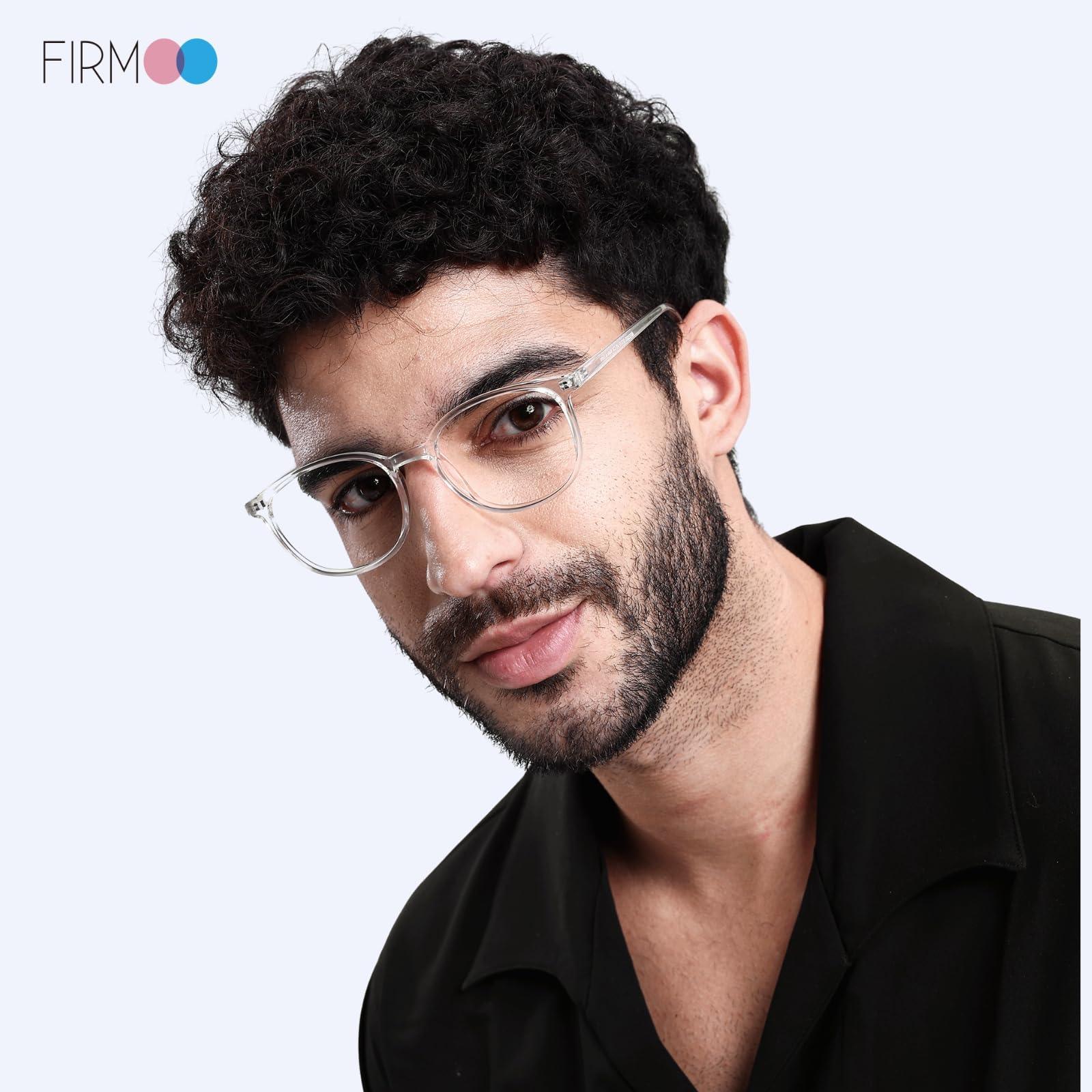 Firmoo Gafas Luz Azul para Mujer Hombre, Gafas Filtro Antifatiga Anti-luz Azul y contra UV400 Ordenador de Gafas Montura TR90 para Protección los Ojos