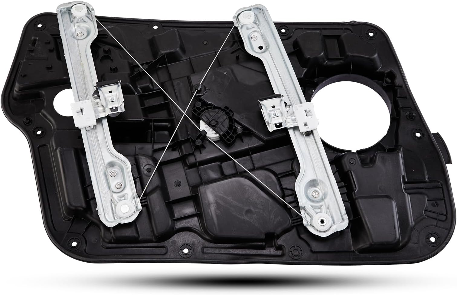 SUNROAD Front Right Passenger Side Window Regulator Assembly Without Motor Replacement for 2011-2014 Hyundai Sonata 752-929