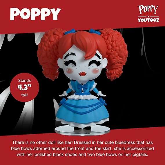 Poppy YouTooz, 4.3 Vinyl Figure Collectible from Poppy Playtime Youtooz Collection, Collectible Poppy Playtime Toys