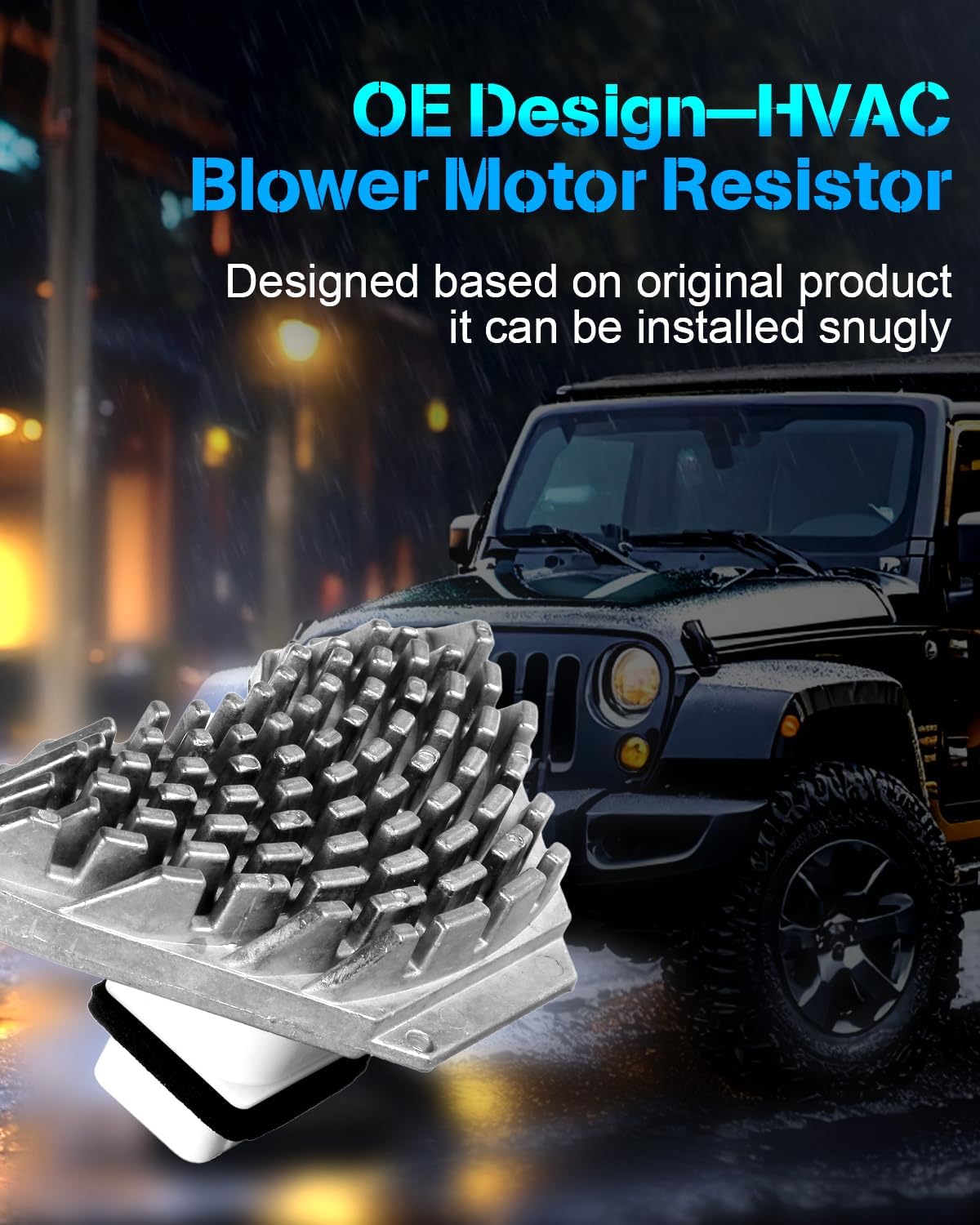 Blower Motor Fan Resistor Air Conditioning Replacement Parts ECCPP fit for Volvo for S60/ S80/ V70/ XC70/ XC90 8693262