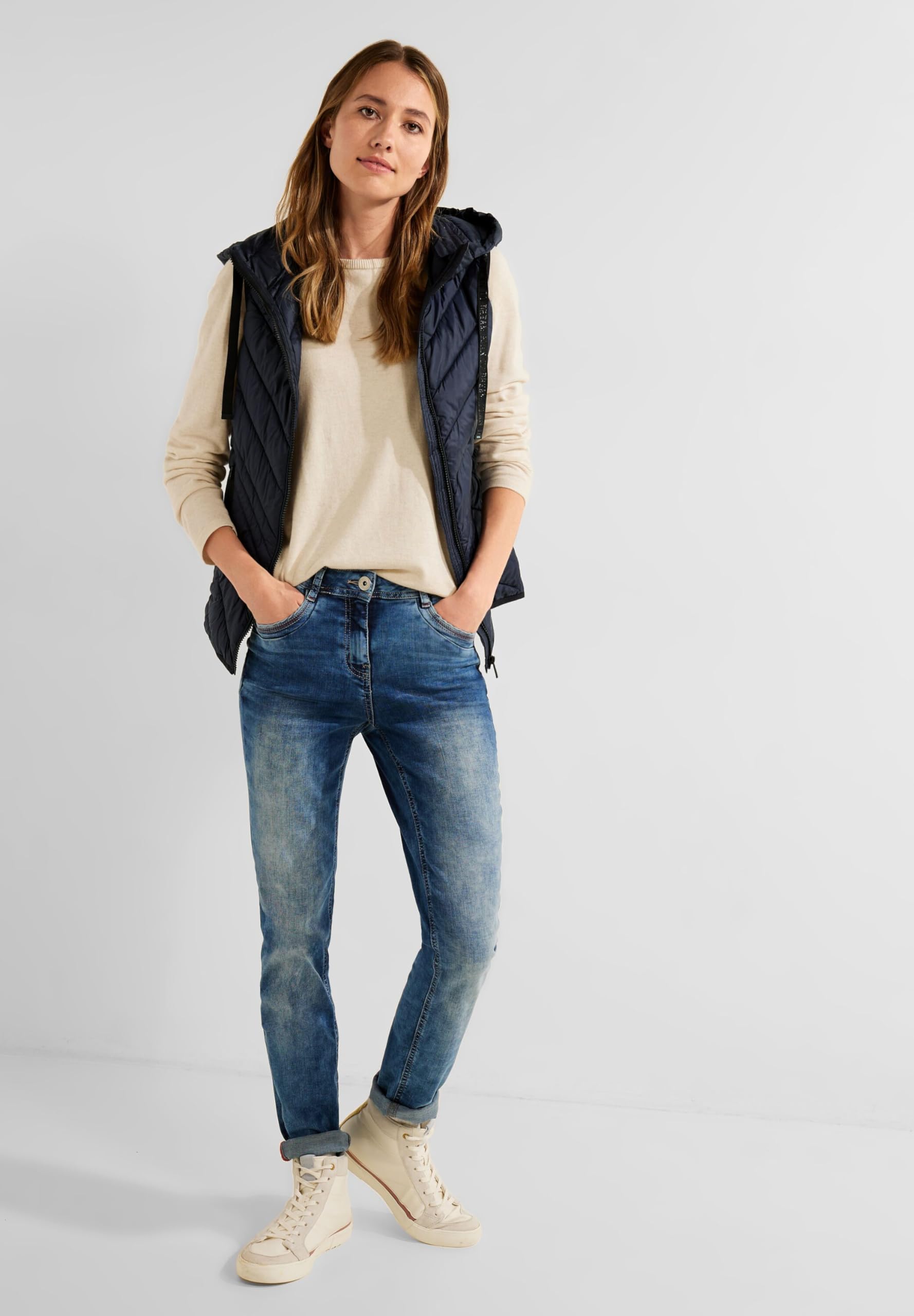 Cecil Gilet Trapuntato Donna