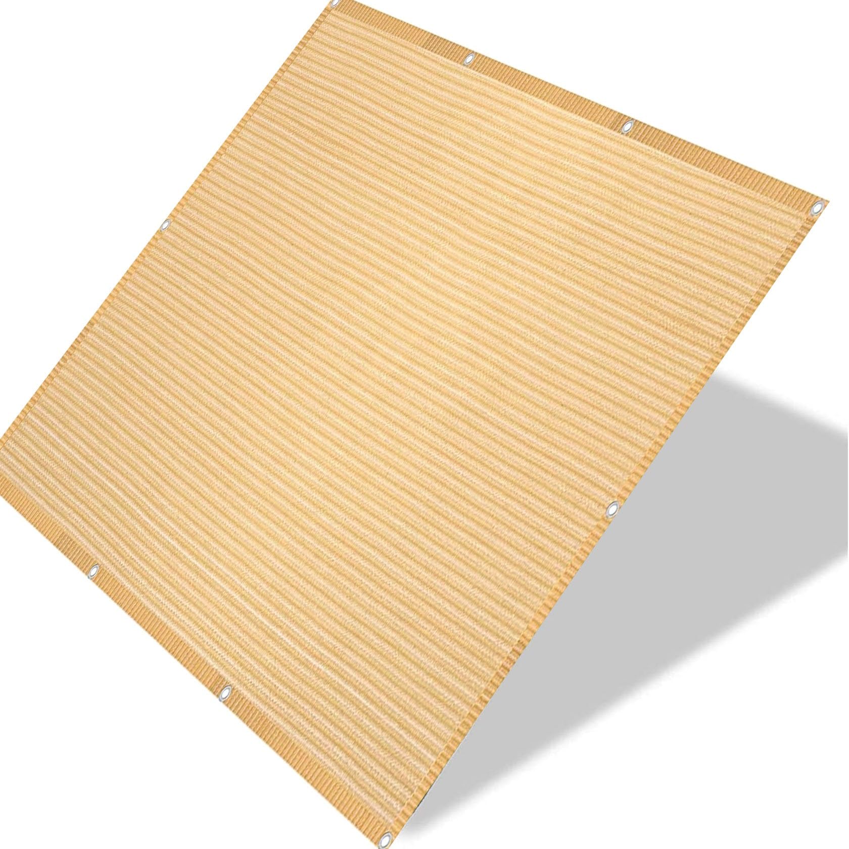 Toile d ombrage 2.4 x 8 m protection 95% UV voile d'ombrage extérieur patio