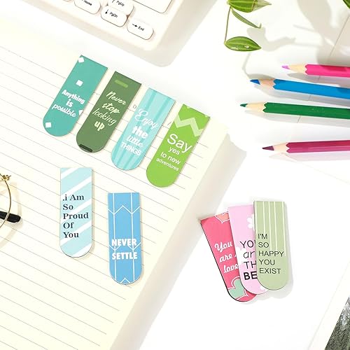 Miniatura 6 de Outus Marcadores magnéticos con citas inspiradoras (90 piezas)