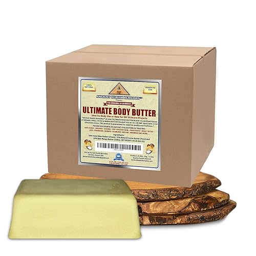 Miniatura 2 de Mantequilla corporal orgánica de karité cacao mango y mantequilla de mango ingrediente crudo sin refinar para hacer lociones caseras cuidado del