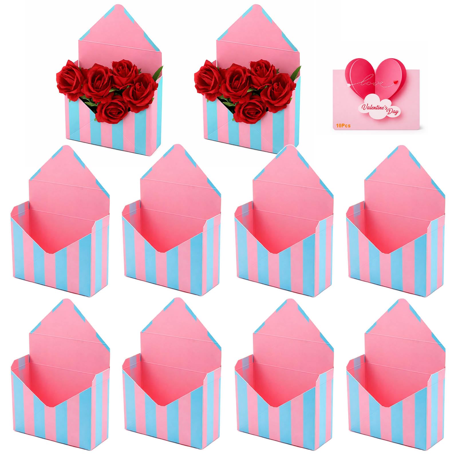 Cajas para sobres de ramo de floristería ideales para propuestas de boda