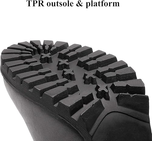 Miniatura 4 de DREAM PAIRS - Botines de tacón grueso para mujer