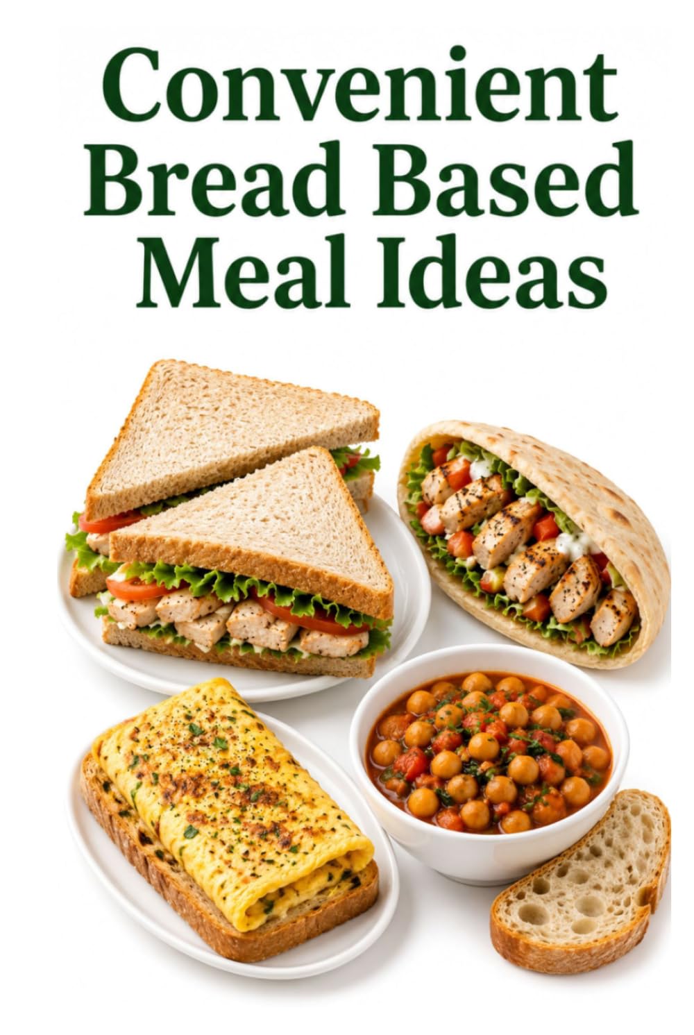 Convenient Bread Based Meal Ideas (Bread, Rice and Potato Based Meal Ideas)