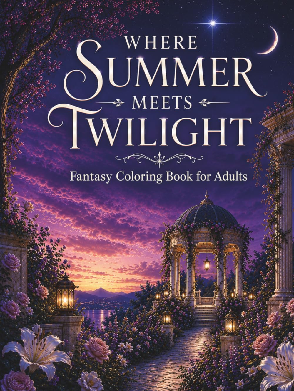 Where Summer Meets Twilight: A Fantasy Coloring Journey Through Enchanted Worlds and Timeless Legends (Realms of Light and Twilight)