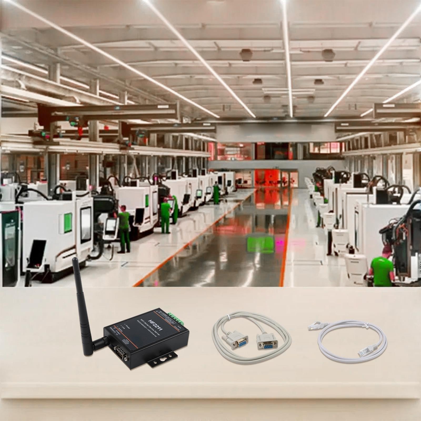 HpLive Servidor serie industrial RS232/485 Ethernet Convertidor