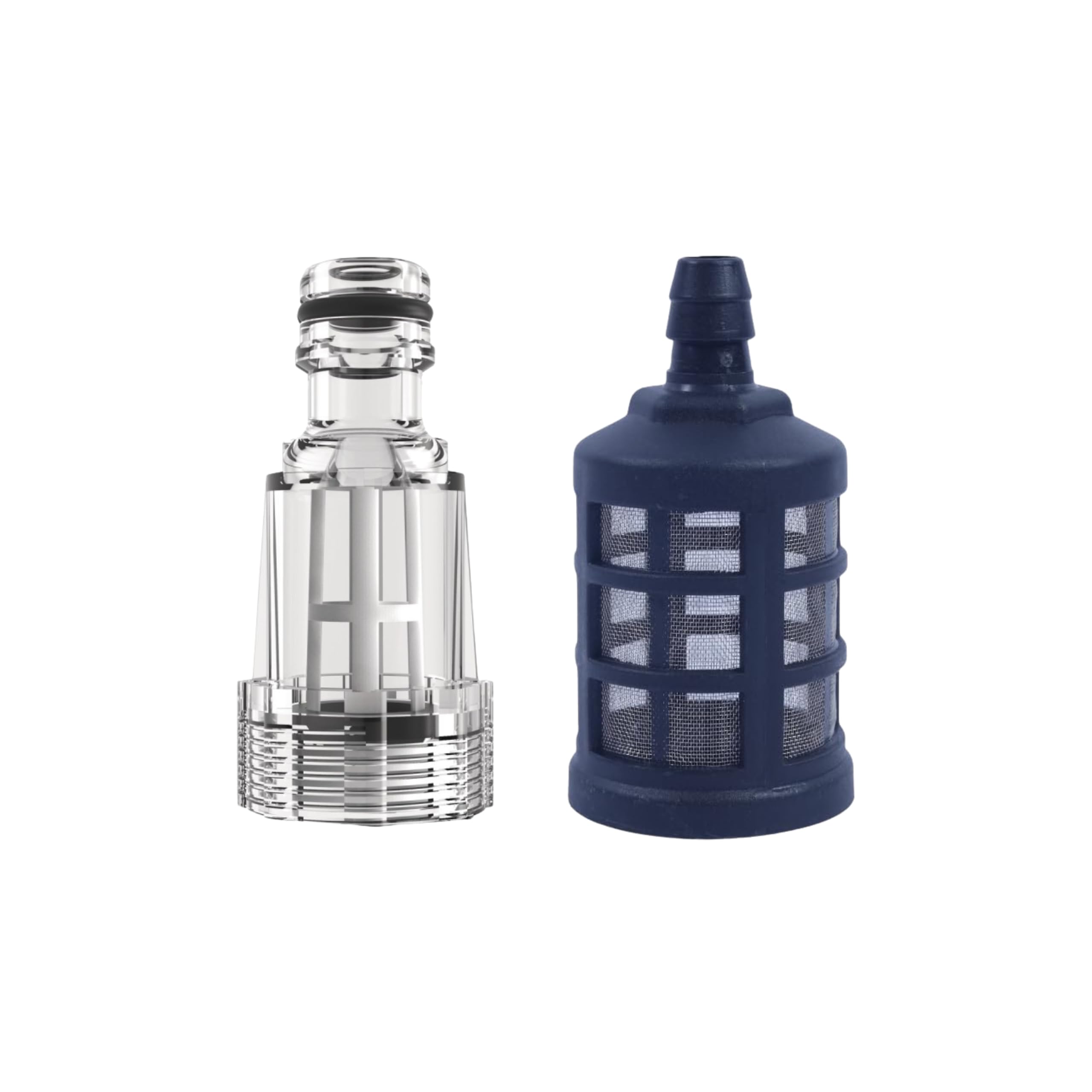 Hydro Black Filter & Transparent White Water Inlet Filter Combo for High Pressure Washer | Universal Water Suction Strainer Set | Mesh Filter with Quick Connect Adapter-image-41