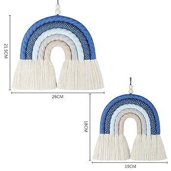 WELCOME マクラメ レインボーデコレーション WELCOME マクラメ レインボーデコレーション