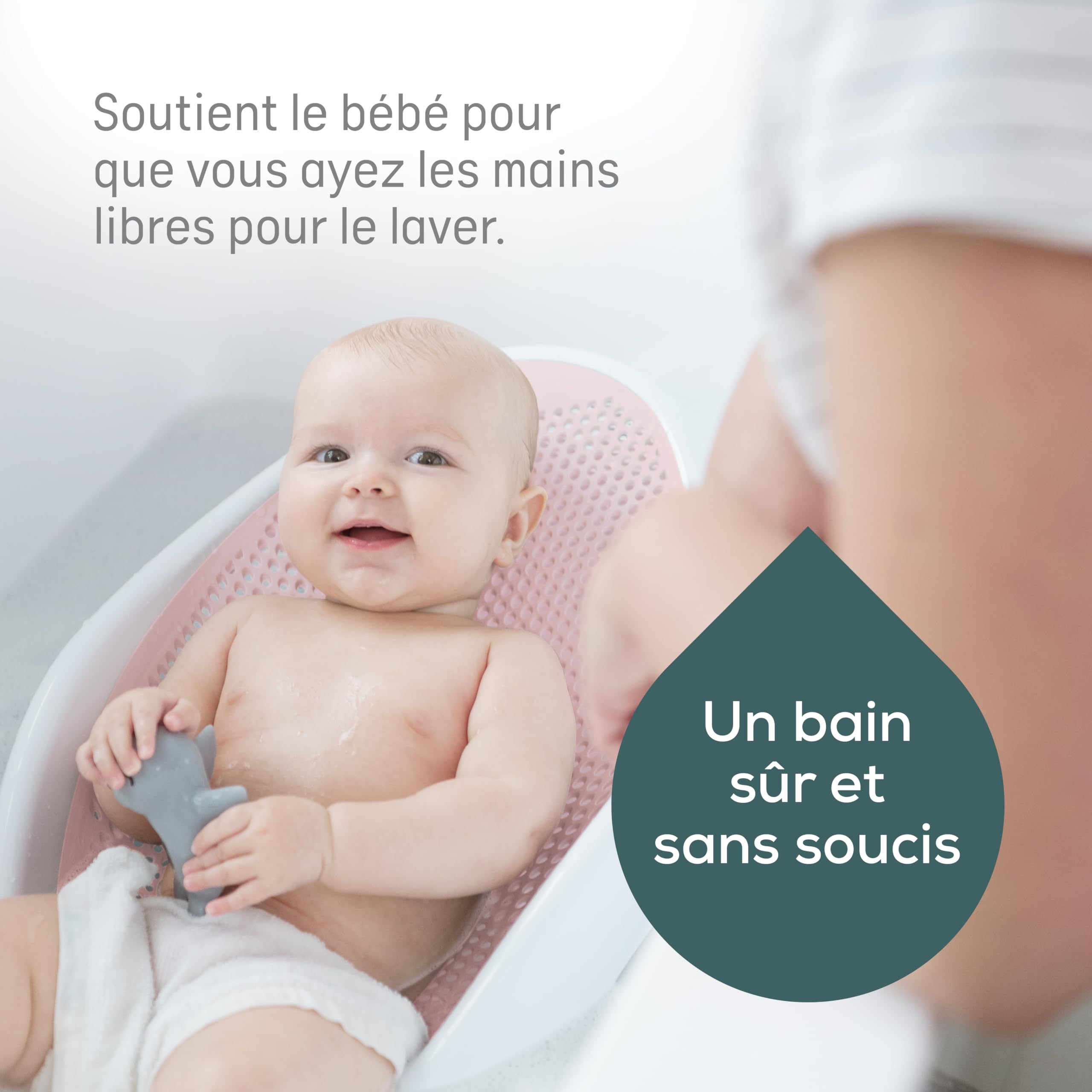Babyhome et Bellemont Angelcare Transat de Bain Blanc