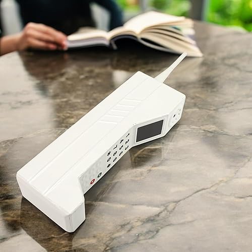 Miniatura 8 de Adorno retro de los años 80 y 90 para teléfono celular, modelo de teléfono celular falso, accesorio fotográfico de simulación móvil inalámbrico