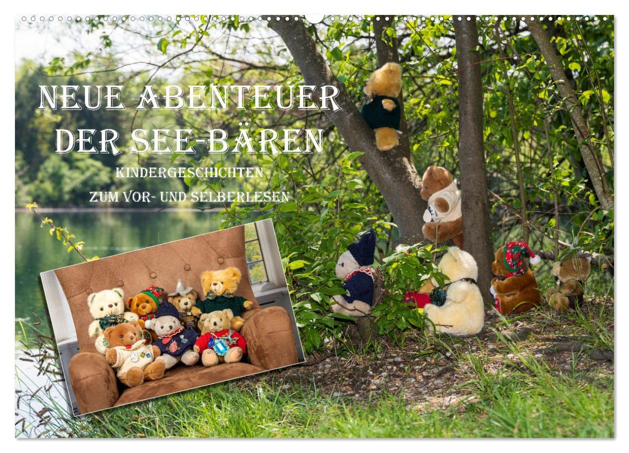 CALVENDO - Neue Abenteuer der See-Bären (Wandkalender 2027 DIN A2 quer), Monatskalender: Das etwas andere "Kinderbuch"...