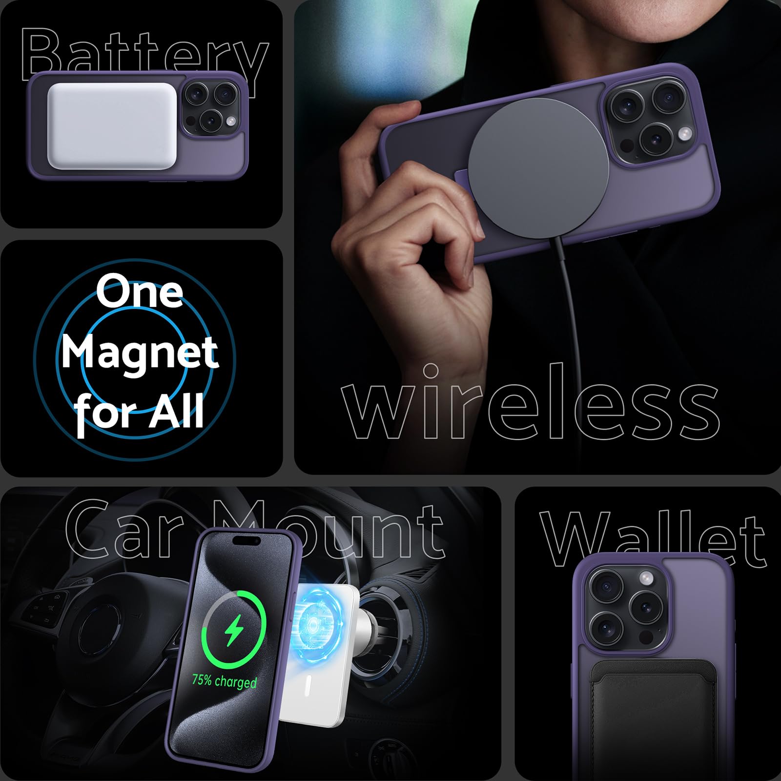 ⭐️DASFOND iPhone15ProMax ケース Magsafe対応 Amazon.co.jp: DASFOND 磁気ケース iPhone 15 Pro Max ケース