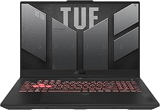 ASUS TUF Gaming F17 FX707VI Laptop | 17.3 Inch FHD 16:10 144Hz IPS Display | Intel Core i7-13620H | 16GB RAM | 1TB SSD | NVIDIA RTX 4070 | Win11 Home | QWERTZ | Mecha Grey