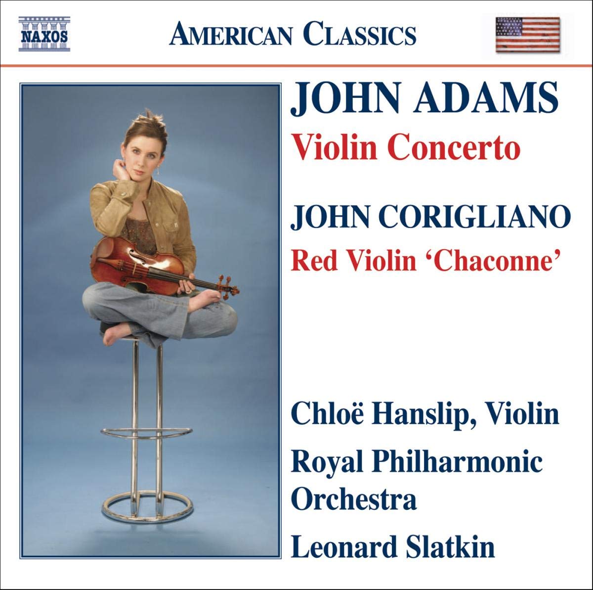 8559302 Hanslip:royal Po:slatkin Adams, J: Violin Concerto / Corigliano: