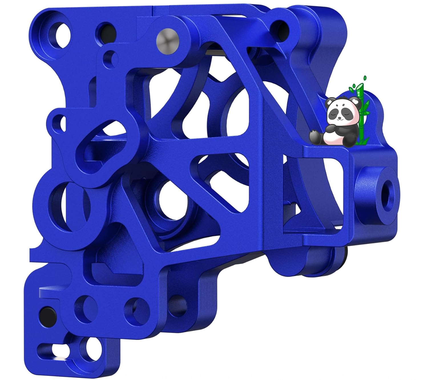 BIQU Panda Extruder CNC Hollow Lightweight Extruder Shell for Bambu-Lab X1/P1 Series Suitable for Original Gears and Panda Claw Al 6061 T6 Aluminum Alloy High Precision Shell