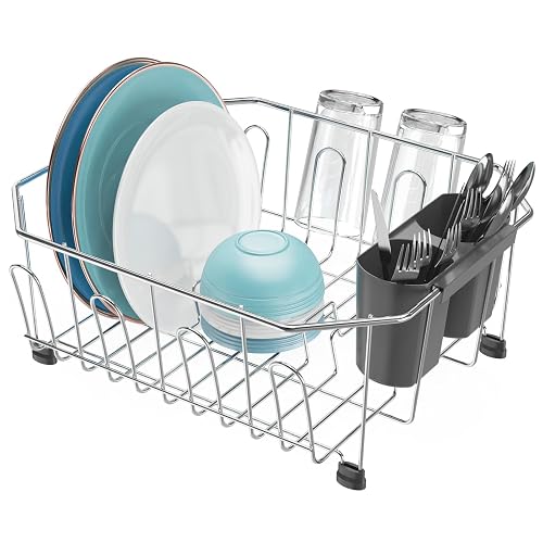 GSlife Small in Sink Dish Drying Rack