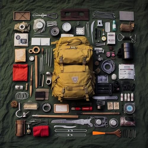 Miniatura 6 de ISOP Kit de supervivencia de emergencia  Mochila de supervivencia de rescate y equipo de primeros auxilios para camping, senderismo al aire libre