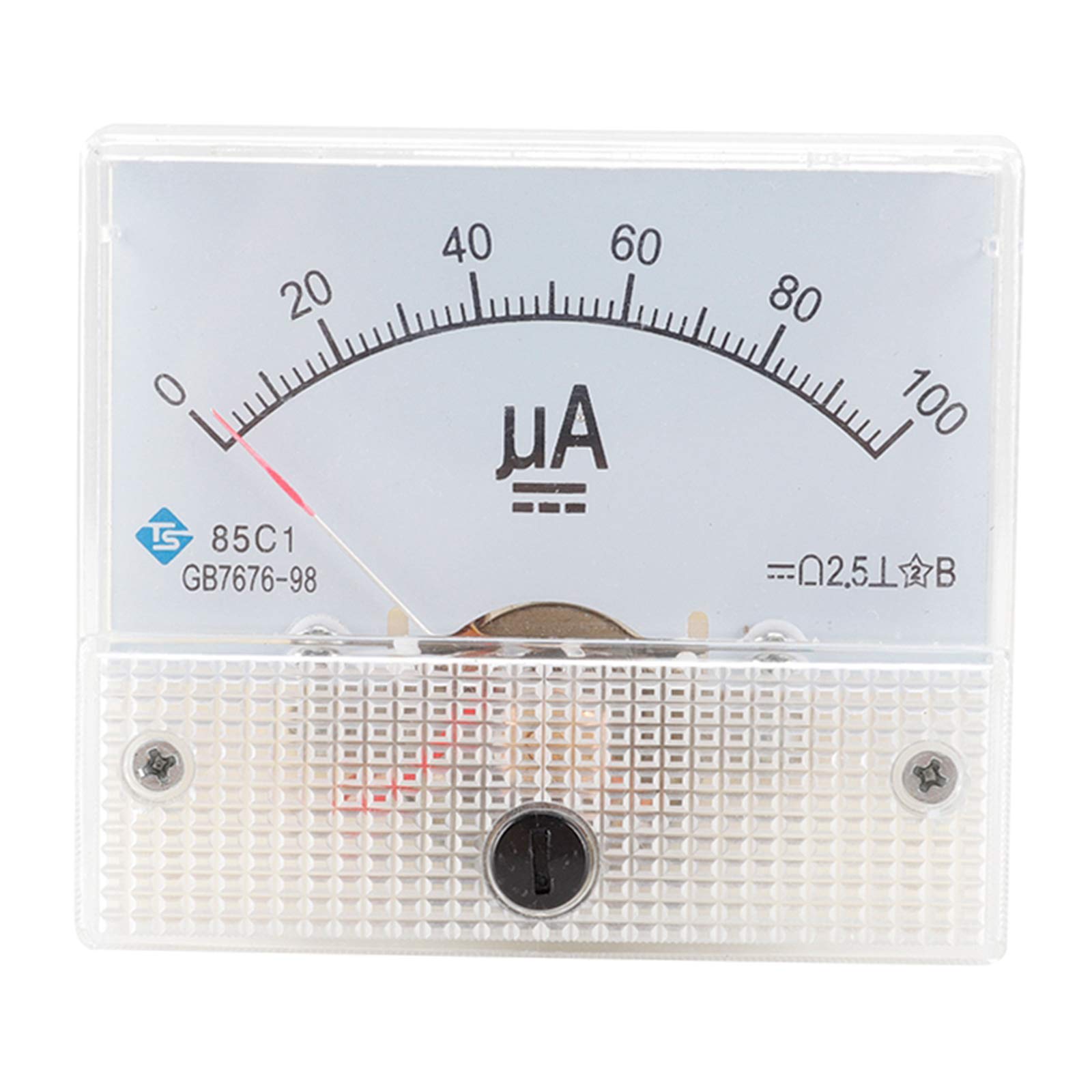 AMP Microamp Amperometro Corrente Meter Gauge DC 0-100uA