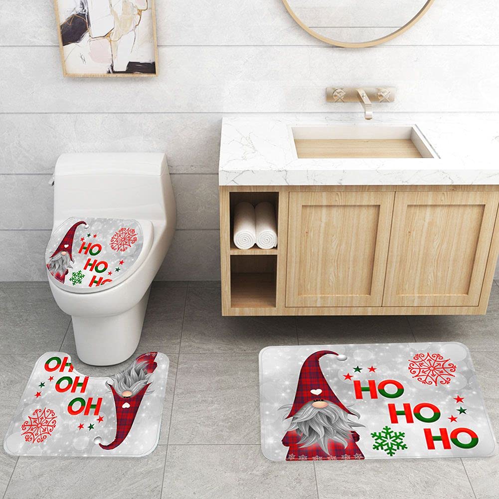 Ensembles Pour La Salle De Bain étoile De Mer 3 Pièces Ensemble De Tapis De Salle De Bain Tapis