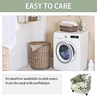 Vista 7 de HOTNIU Funda para silla de club, fundas para sillas de bañera para sillones, funda elástica para sillón, protector de silla de club, cubiertas