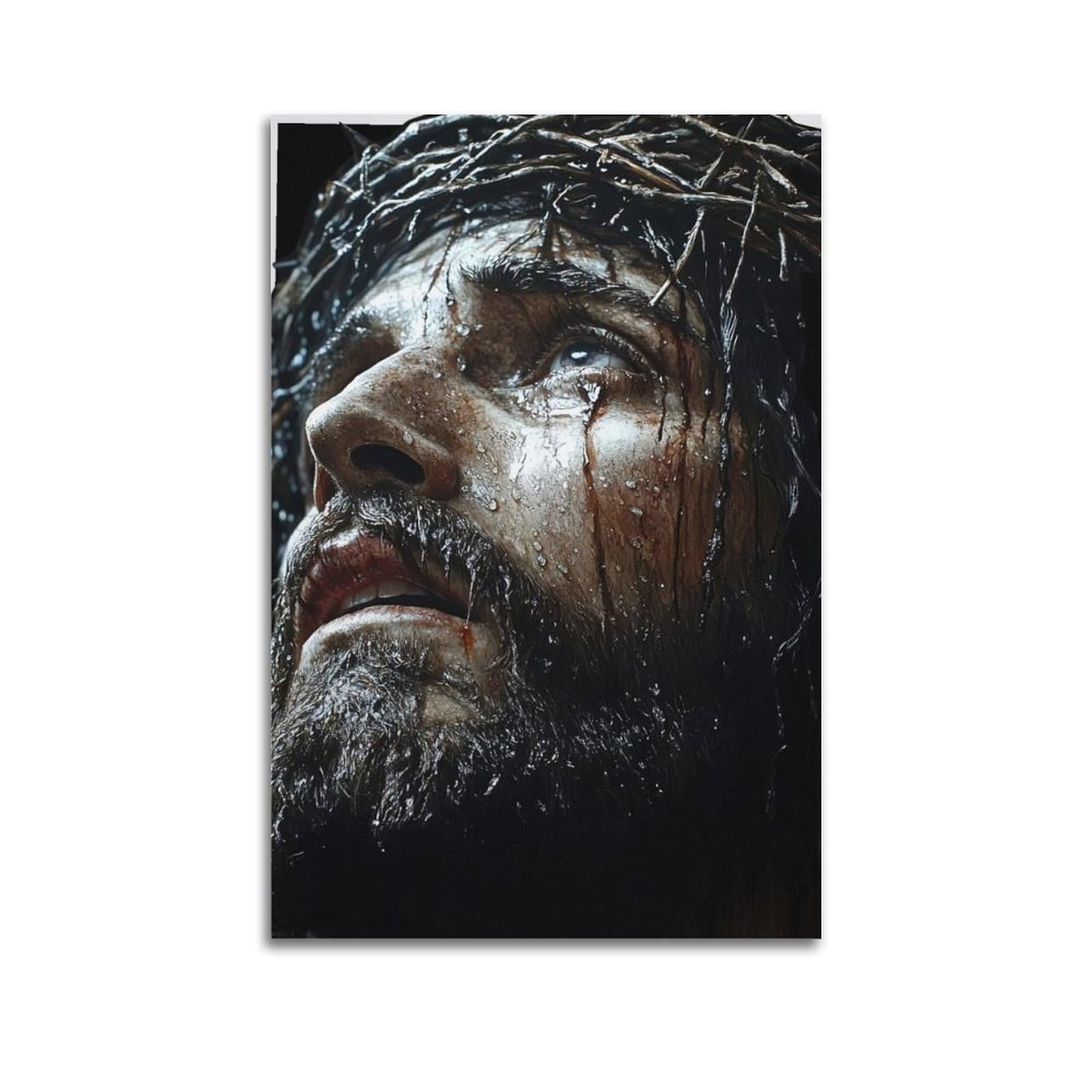ESTE Christianity Jesus Faith Praying Poster Decorative Painting Canvas Modern Art Picture 24x36inch(60x90cm)