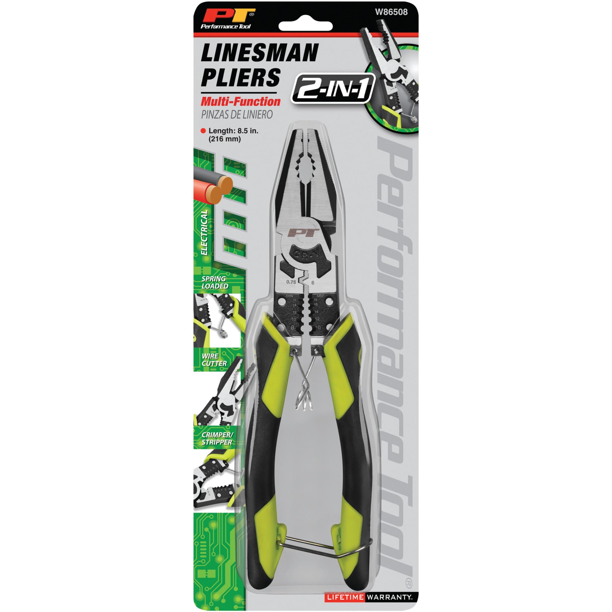 Performance Tool W86508 Pince multifonction 21,6 cm