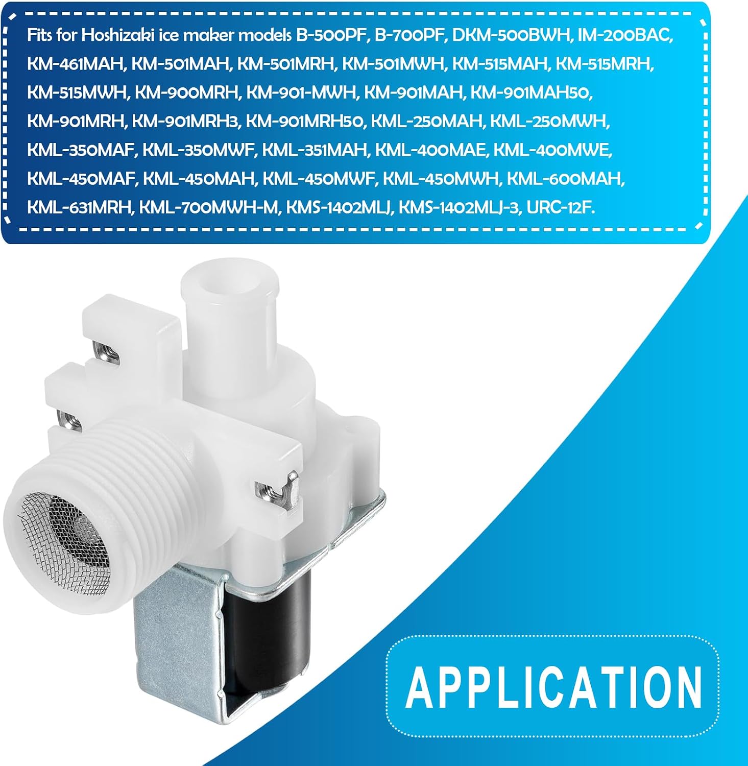 YMT Replacement for Hoshizaki 3U0111-04 Water Valve,120V 60hz,Replace for J248-072