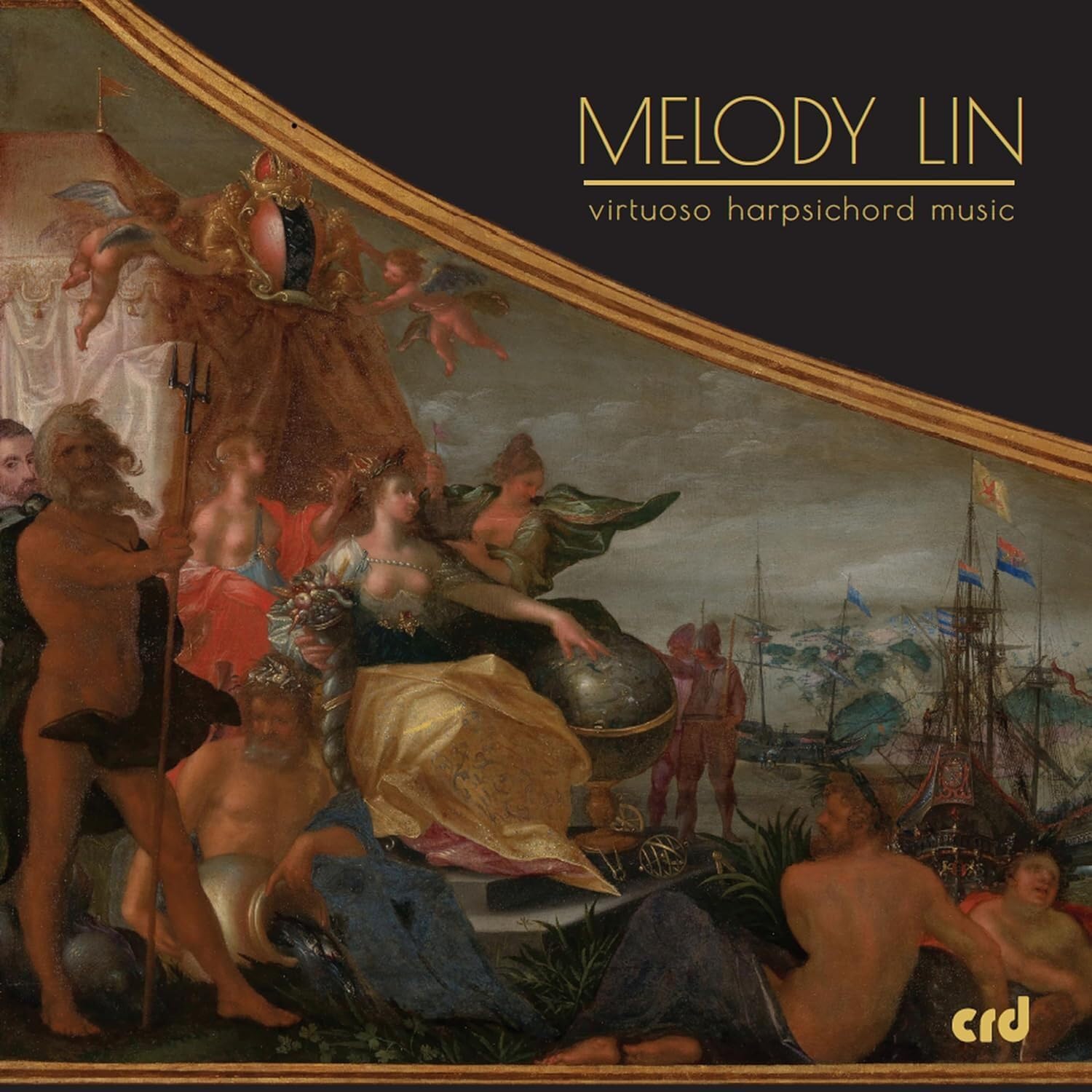 CRD3546 Melody Lin Virtuoso Harpsichord Music CD CRD3546 NEW